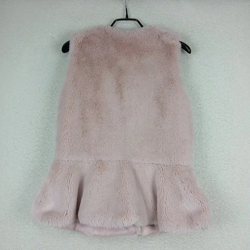 [BUNJANG] Kids Perimitz Pink Fur Vest (150/12-13 years old) / 키즈 페리미츠 Perimitz 핑크 퍼 조끼(150/12~13세)