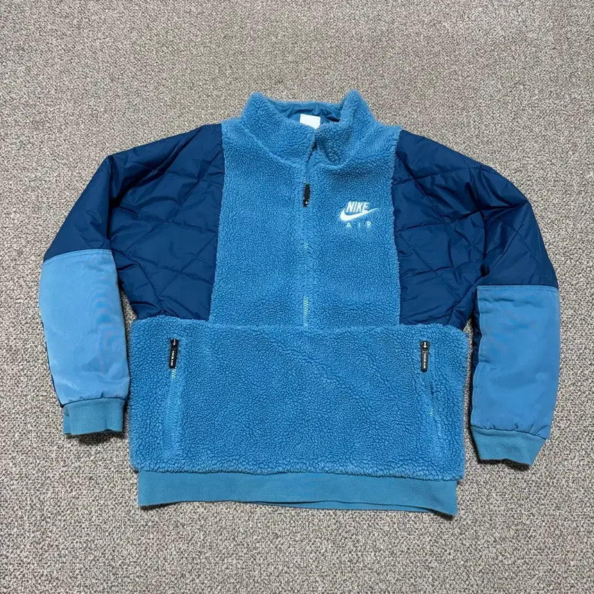 [BUNJANG] Nike Air Sherpa Fleece Half-Zip Jacket (Boys L) / L 나이키 에어 쉐르파 플리스 반집업 보이즈 여성