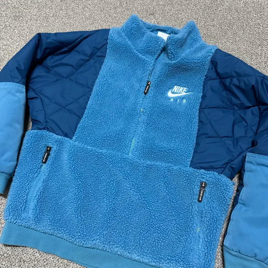 [BUNJANG] Nike Air Sherpa Fleece Half-Zip Jacket (Boys L) / L 나이키 에어 쉐르파 플리스 반집업 보이즈 여성
