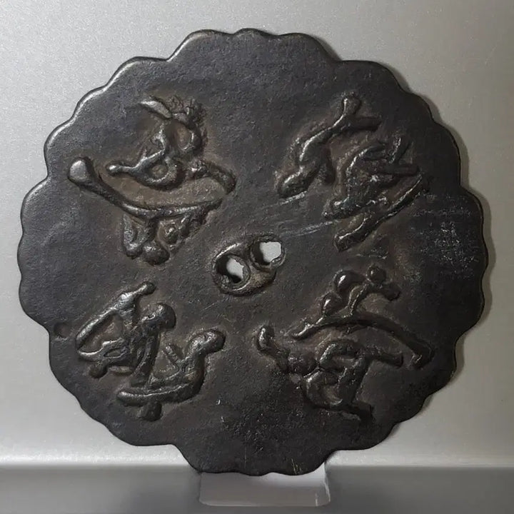 [SOLD OUT] 9인치 고대왕조 청동 인물 남녀사랑 거울 부적펜던트.희구하고 고귀합니다