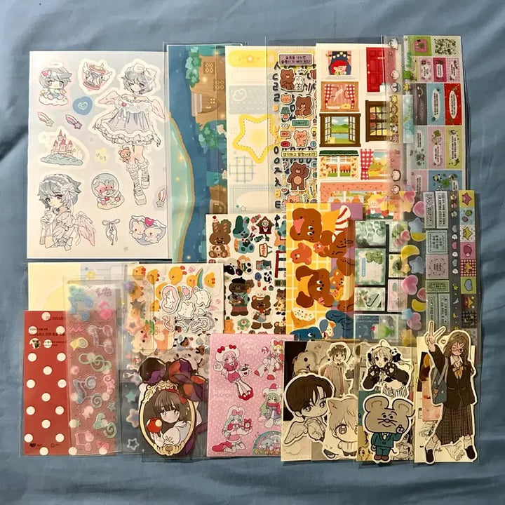 [BUNJANG] DIY Deco Set (50+ Stickers) / C. 다꾸 세트 (스티커 50개 이상)