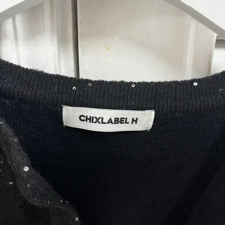 [BUNJANG] Chicks Label Merci Sequin Knit Jacket / 칙스라벨 메르시 시퀸 니트자켓
