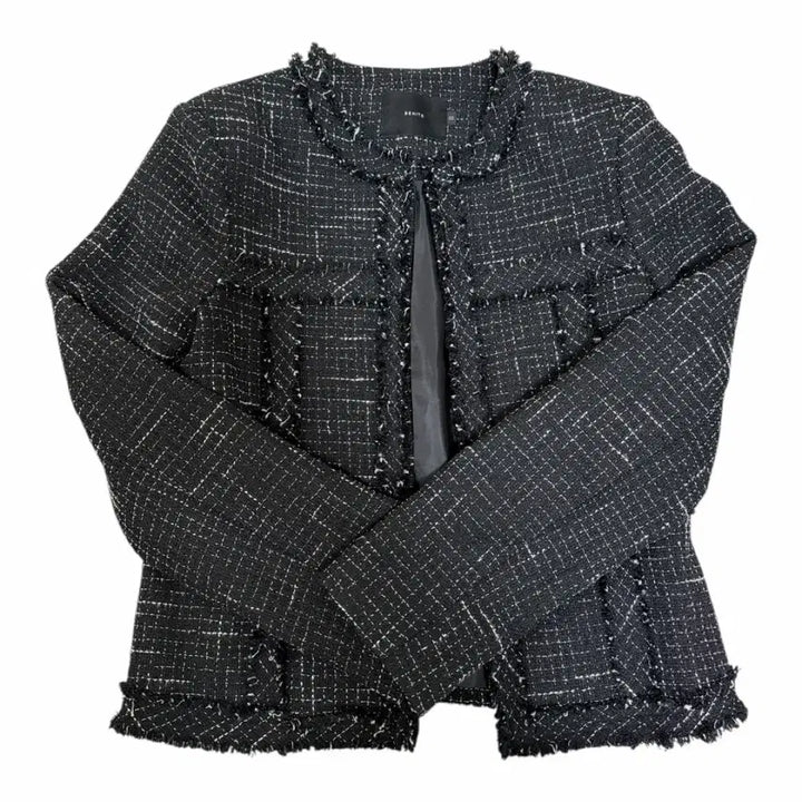 [BUNJANG] BENITO Black Tweed Jacket / BENITO 블랙 트위드 자켓