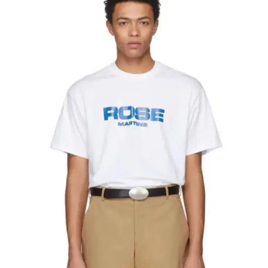 [BUNJANG] Martin Rose White Short Sleeve T-shirt / (M) 마틴로즈 반팔 화이트