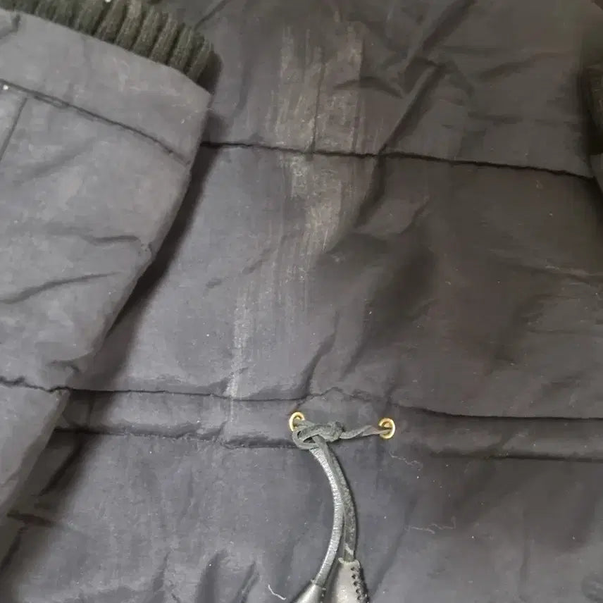 [BUNJANG] DSQUARED2 Hooded Fur Padded Jacket / DSQUARED2 퍼 후드 패딩 블랙(50)