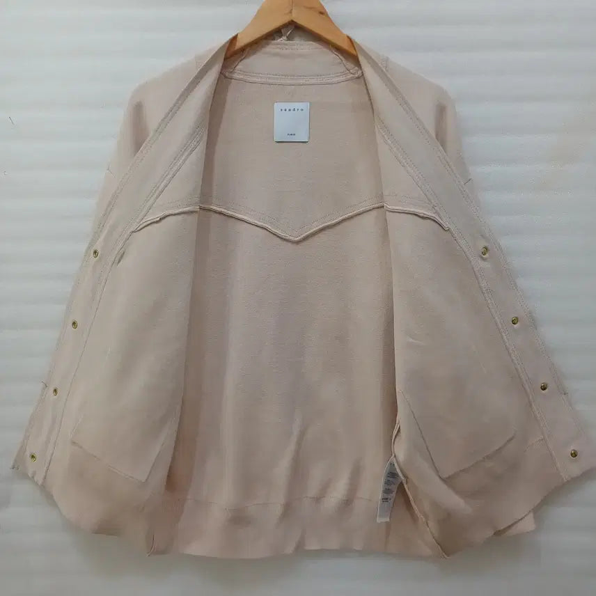 [BUNJANG] Sandro Studded Knit Cardigan / 산드로 스터드 니트 가디건 여성 루즈핏 2 M L 거의새것 사랑봉봉