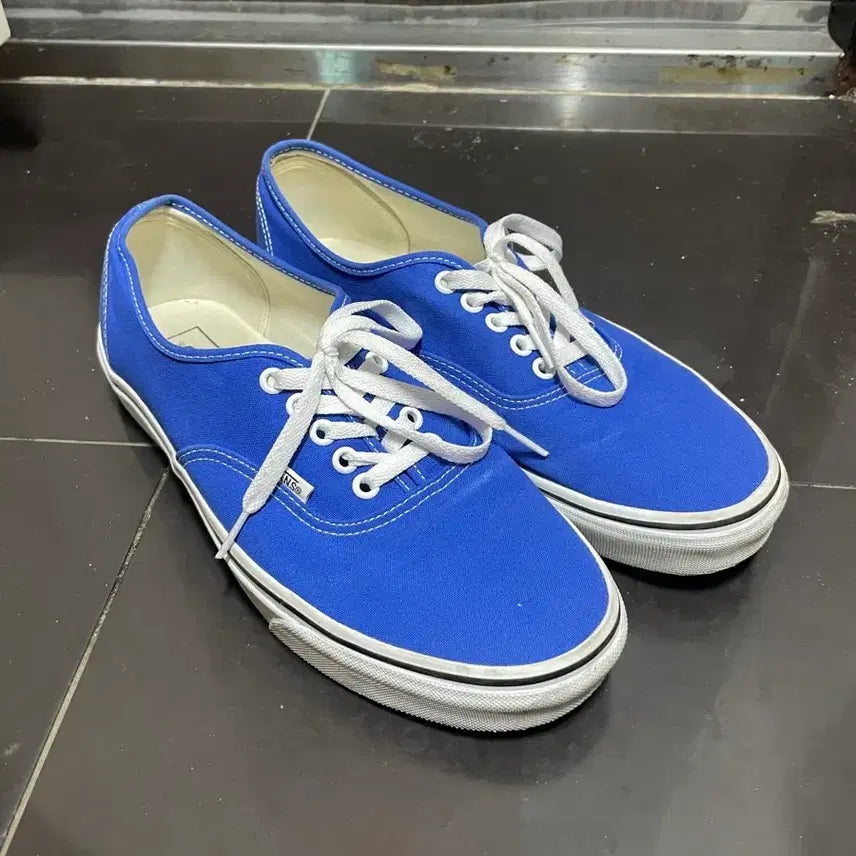 [BUNJANG] Authentic Blue 285 / 반스 어센틱 블루 285