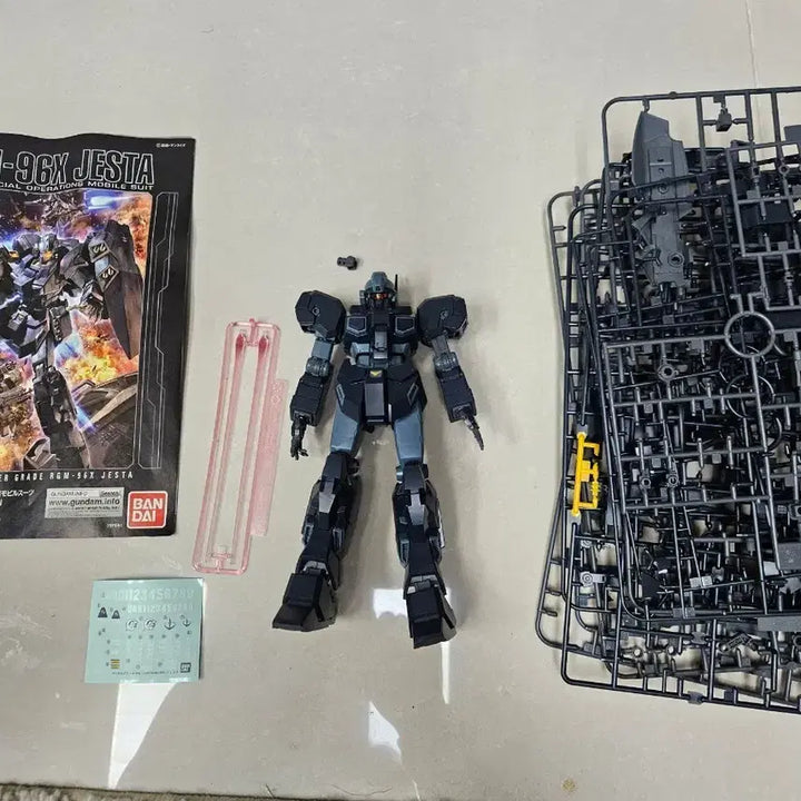[BUNJANG] MG Zesta Gundam Model Kit (Partially Assembled) / MG 제스타 건담 조립품 일부 미조립