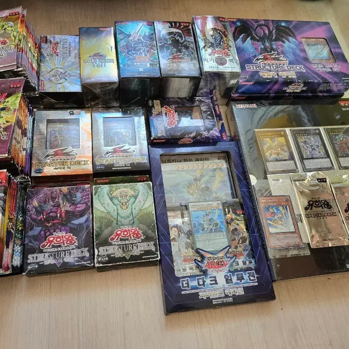 [BUNJANG] Yu-Gi-Oh! Card Pack/Deck Bundle Set / 유희왕 카드 팩/덱 세트