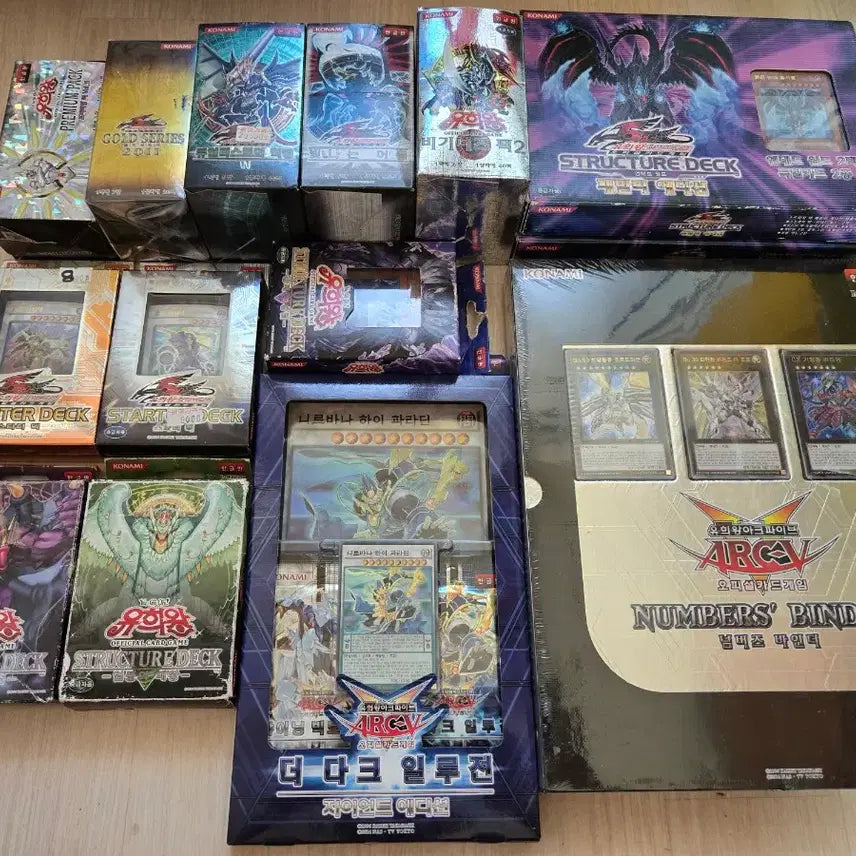 [BUNJANG] Yu-Gi-Oh! Card Pack/Deck Bundle Set / 유희왕 카드 팩/덱 세트