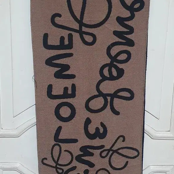 [BUNJANG] LOEWE Reversible Scarf Brown/Black / LOEWE 로에베 양면 남녀공용 목도리 브라운/블랙 상태최상 구제