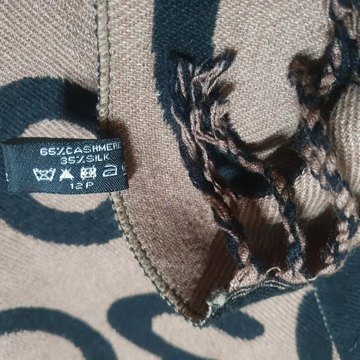 [BUNJANG] LOEWE Reversible Scarf Brown/Black / LOEWE 로에베 양면 남녀공용 목도리 브라운/블랙 상태최상 구제