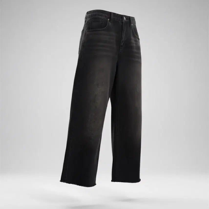 [BUNJANG] Musinsa Standard Washed Wide Denim Jeans / 여성26/ 무신사스탠다드 워싱 와이드데님 청바지