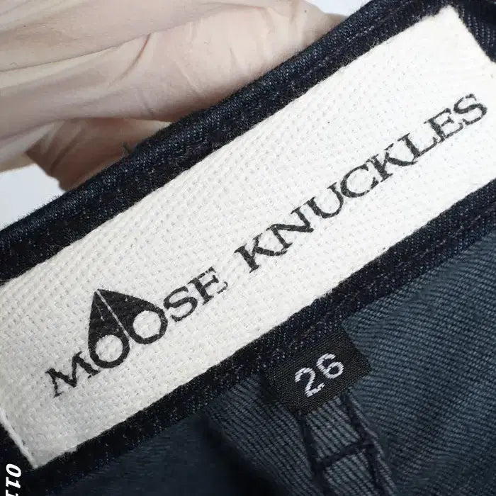 [BUNJANG] Moose Knuckles Slim Fit Denim Jeans / 여성26/ 무스너클 슬림핏 진청 데님팬츠