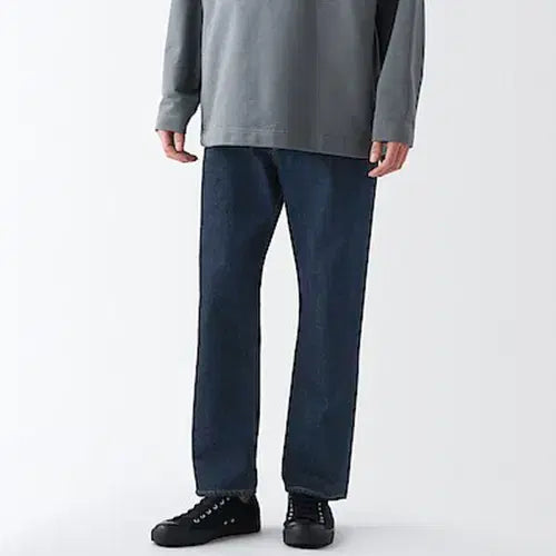 [SOLD OUT] [31~32] 무인양품 LABO 테이퍼드진 데님 청바지