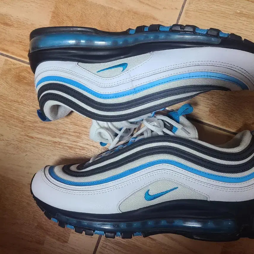 [BUNJANG] Nike Air Max 97 Laser Blue Sneakers / 나이키 맥스97 레이저블루 265(260추천)