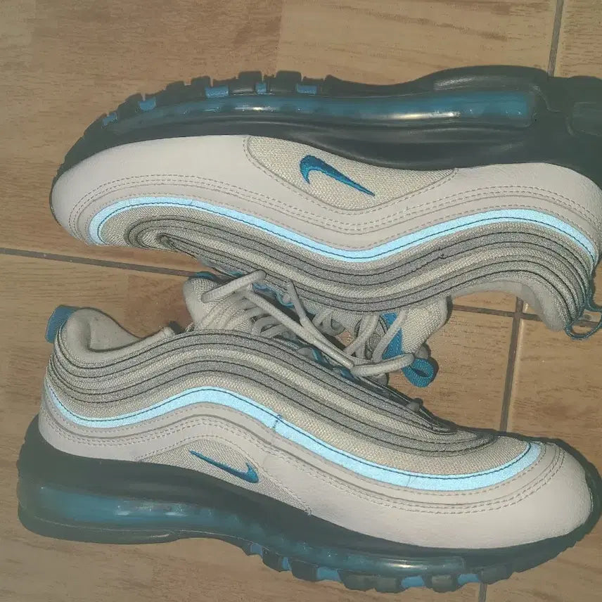 [BUNJANG] Nike Air Max 97 Laser Blue Sneakers / 나이키 맥스97 레이저블루 265(260추천)