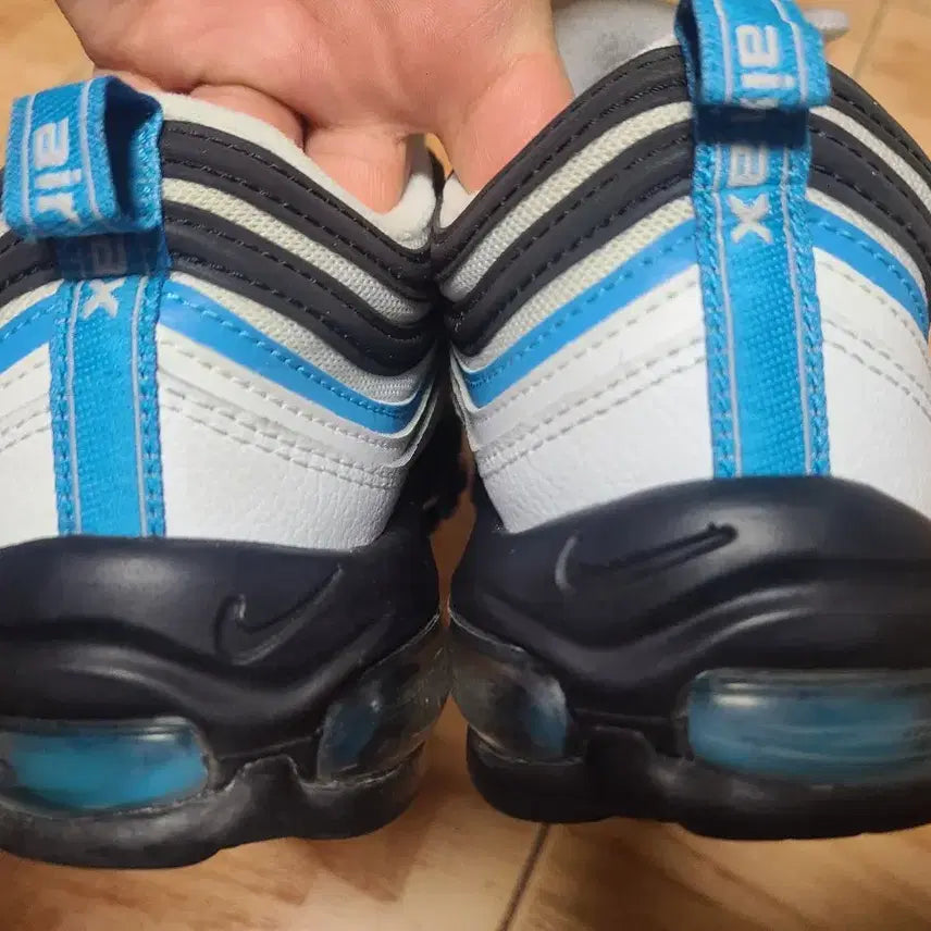 [BUNJANG] Nike Air Max 97 Laser Blue Sneakers / 나이키 맥스97 레이저블루 265(260추천)