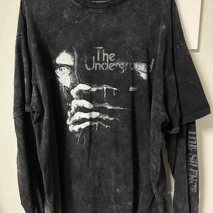 [BUNJANG] Rollingrad Washed Layered Long Sleeve (Size L) / 로어링라드 워시드 레이어드 롱슬리브 L사이즈