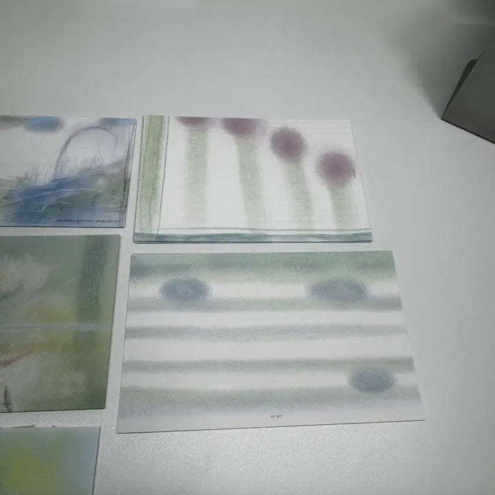 [BUNJANG] Full Full Pastel Memo Pad Set / 풀풀 메모지 5종 10장 소분세트