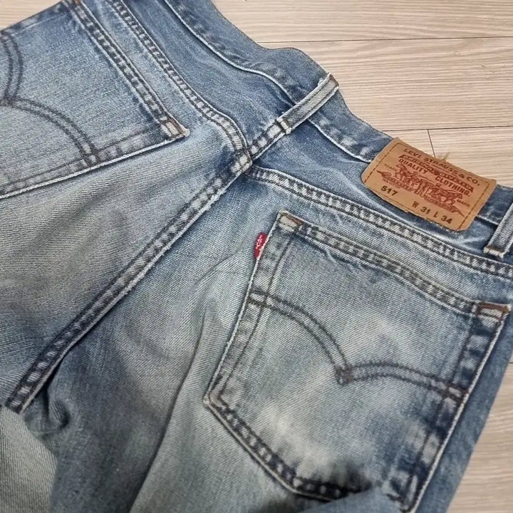 [BUNJANG] Levi's 517 Bootcut Denim Jeans / 90s 마데인코리아 리바이스 517부츠컷 데님(실측)