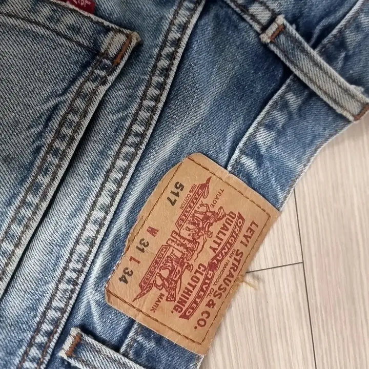 [BUNJANG] Levi's 517 Bootcut Denim Jeans / 90s 마데인코리아 리바이스 517부츠컷 데님(실측)