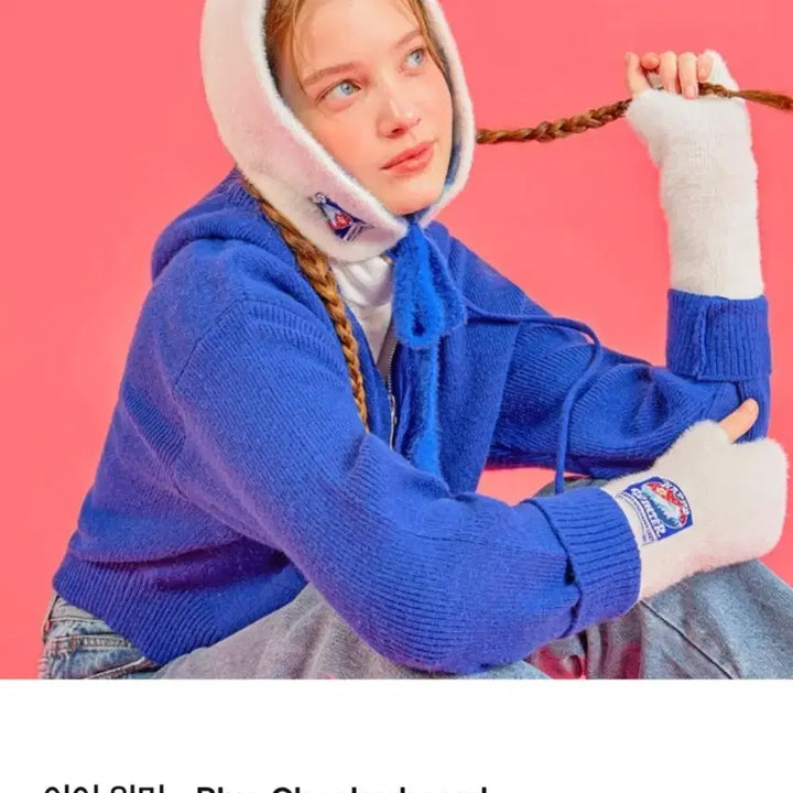 [BUNJANG] Wiggle Wiggle Hand Warmer & Ear Warmer Set / (새상품)위글위글 핸드워머+이어워머 세트_화이트