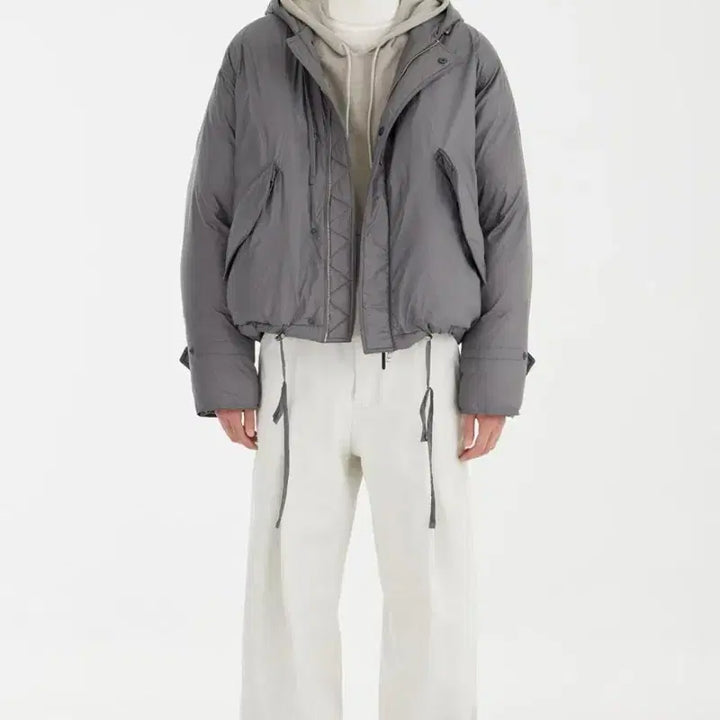 [BUNJANG] Youth M51 Puffer Down Jacket Gray / [M] 유스 M51 푸퍼 다운 자켓 그레이 새상품