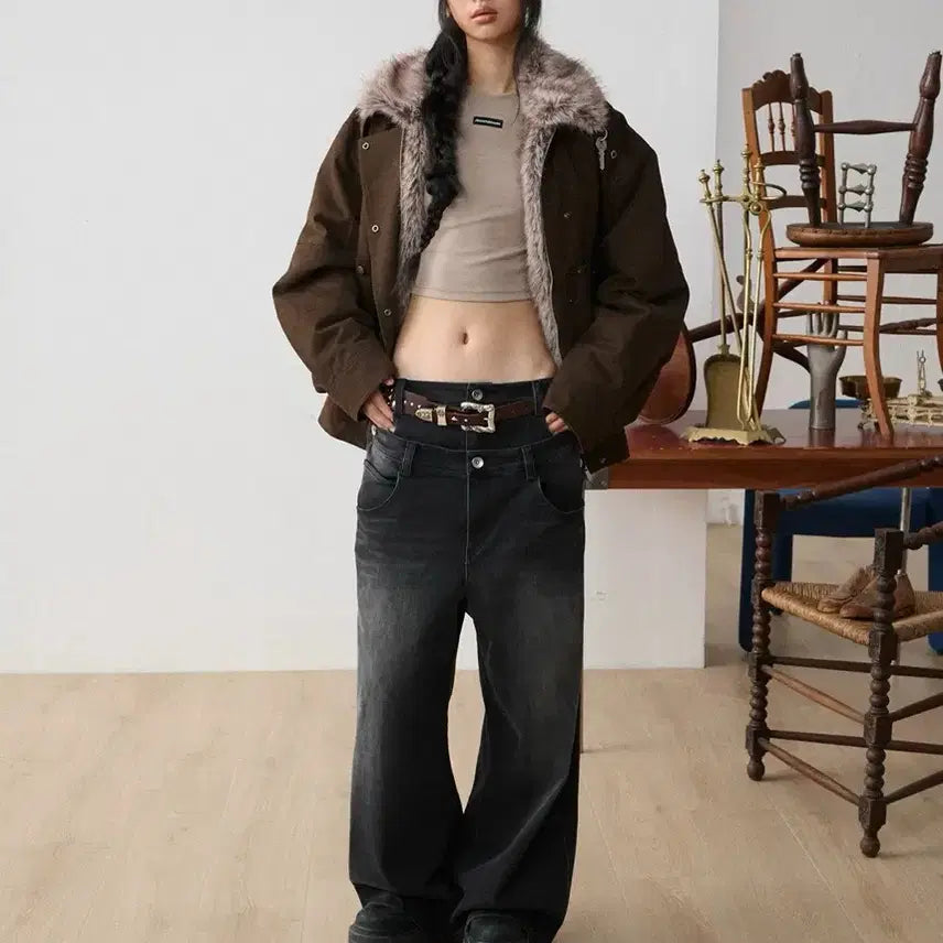 [BUNJANG] Jikoo Jacket & Scarf / Jikoo 지쿠 자켓, 목도리