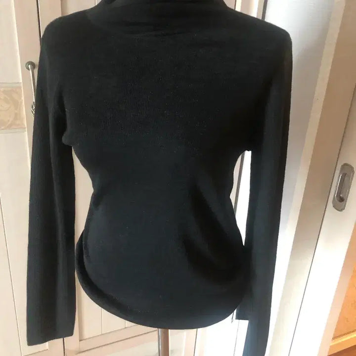 [BUNJANG] Black Turtleneck Sweater (Size 55-66) / 블랙목폴라 55~66