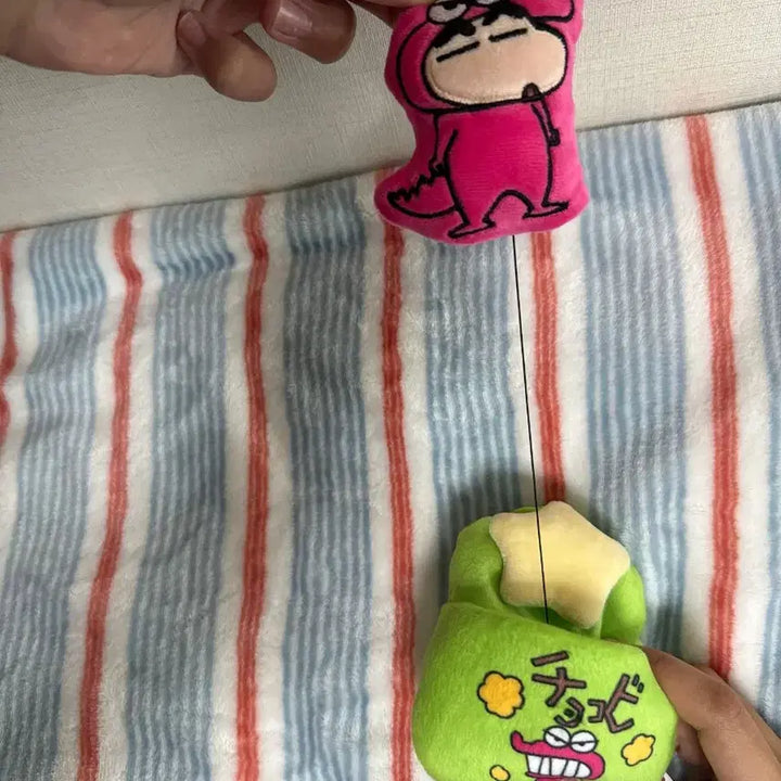 [BUNJANG] Crayon Shin-chan Chocobi Plush Keyring / 짱구 초코비 인형 키링