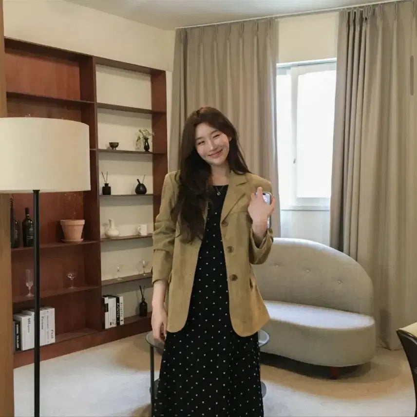 [BUNJANG] Suede Jacket / 스웨이드 자켓