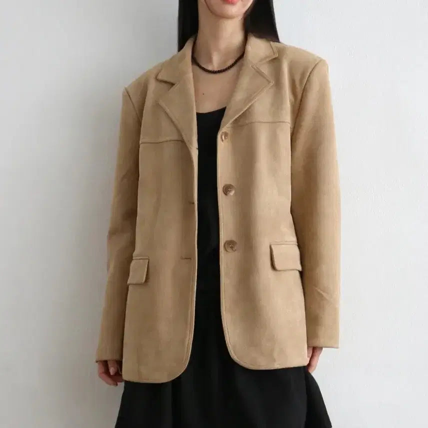 [BUNJANG] Suede Jacket / 스웨이드 자켓