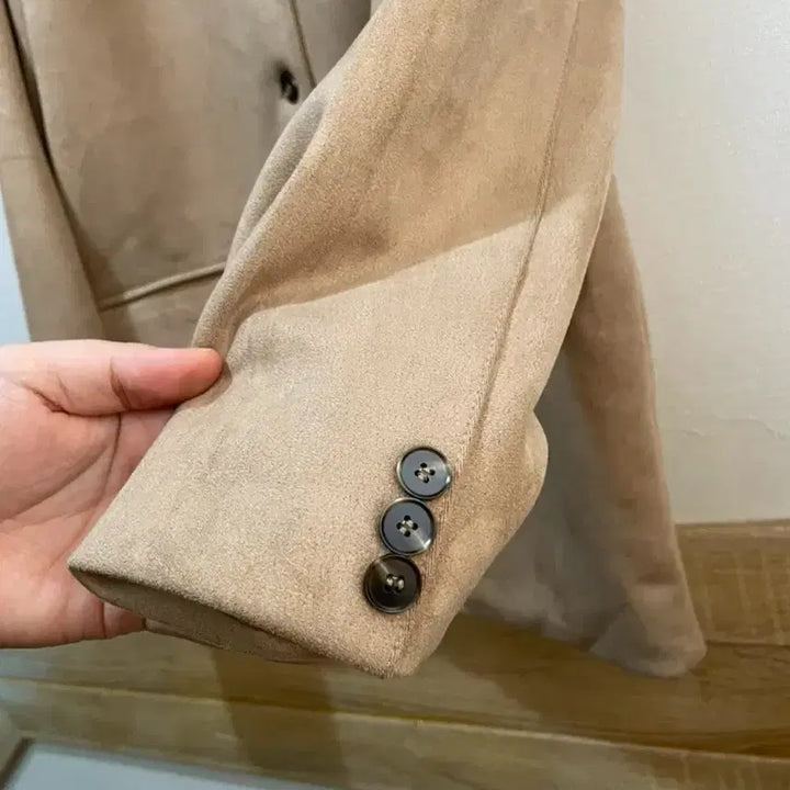 [BUNJANG] Suede Jacket / 스웨이드 자켓