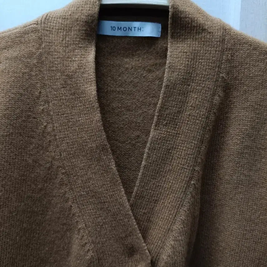 [BUNJANG] Ten Months Cashmere Cardigan Size 77 / 텐먼스 캐시미어 가디건 정품 사이즈 77