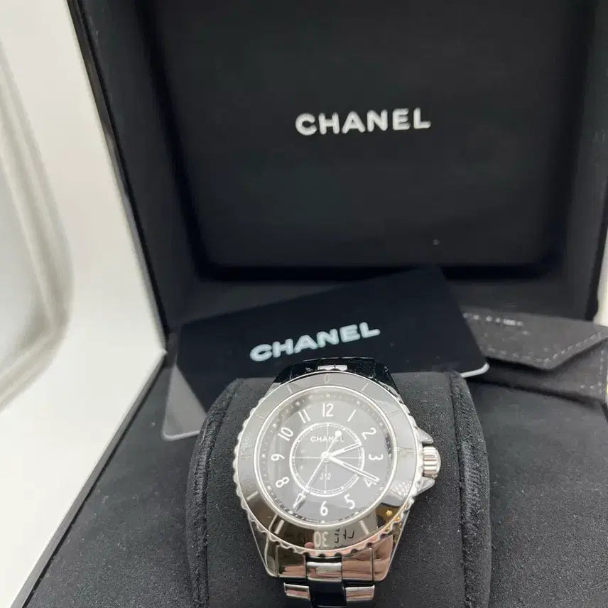 [BUNJANG] Chanel J12 Black Ceramic Watch / 샤넬워치 J12 블랙 세라믹 판매합니다