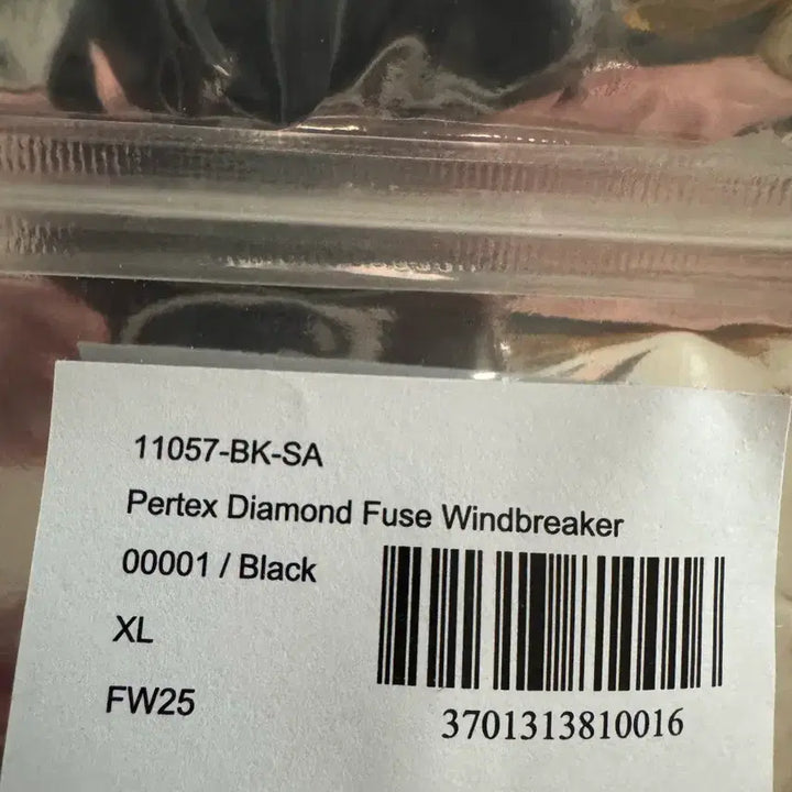 [BUNJANG] Satisfy Pertex Diamond Fuse Windbreaker XL / 새티스파이 퍼텍스 다이아몬드 퓨즈 윈드브레이커  XL 새제품