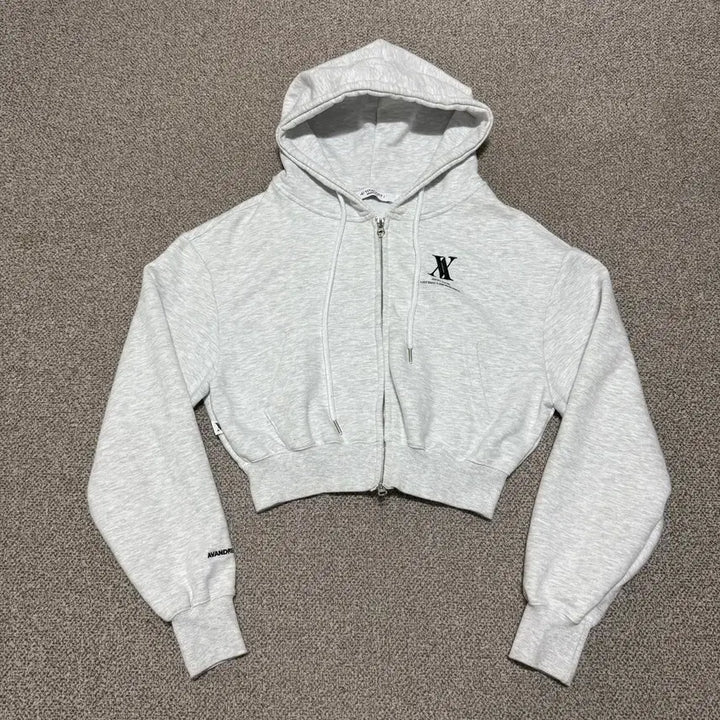 [BUNJANG] Urban Dress Crop Hooded Zip-up / 1 어반드레스 크롭 후드집업
