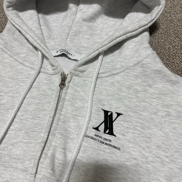 [BUNJANG] Urban Dress Crop Hooded Zip-up / 1 어반드레스 크롭 후드집업