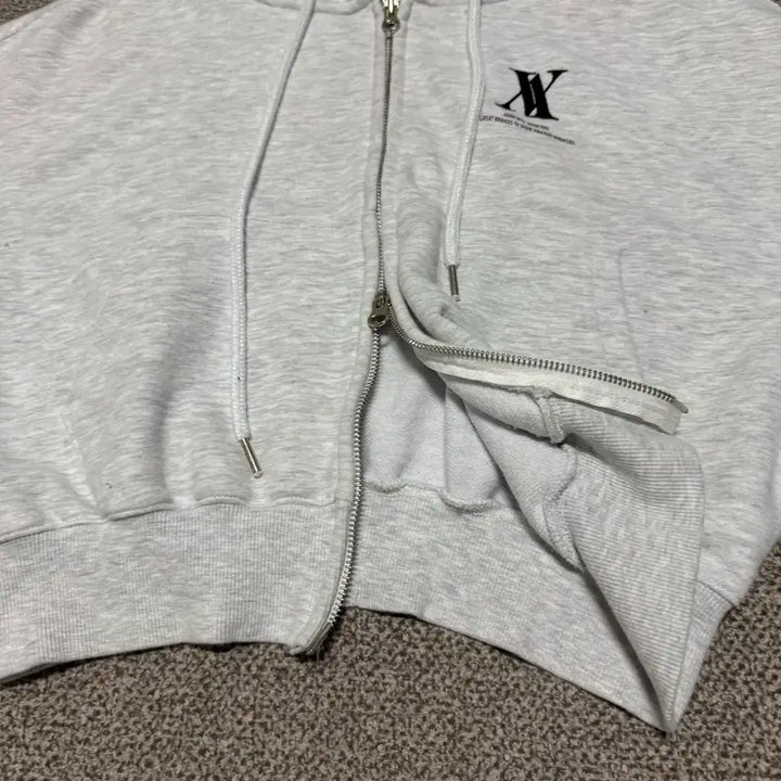 [BUNJANG] Urban Dress Crop Hooded Zip-up / 1 어반드레스 크롭 후드집업
