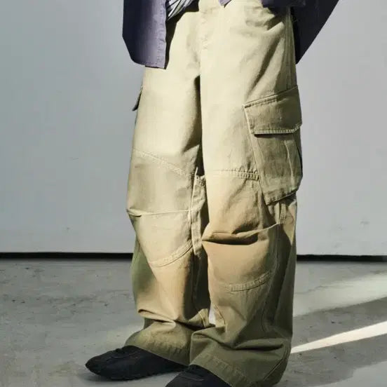 [BUNJANG] IVE Minsseo Bern Cargo Pants Beige / 다이브인 무민서 베른카고 2사이즈 베이지