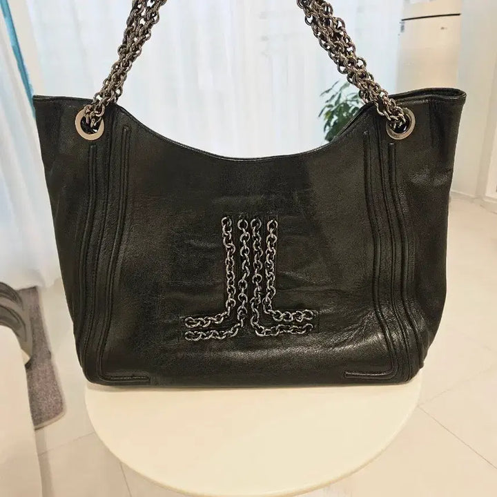 [BUNJANG] Lanvin Lambskin Chain Shoulder Bag / 랑방 양가죽 체인 숄더백