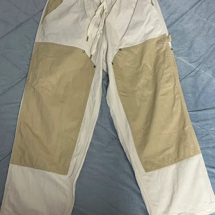[BUNJANG] PUMA Luigi Double Knee Pants Pristine Beige / [XL] 푸마 루이지 더블니 팬츠 프리스틴 베이지