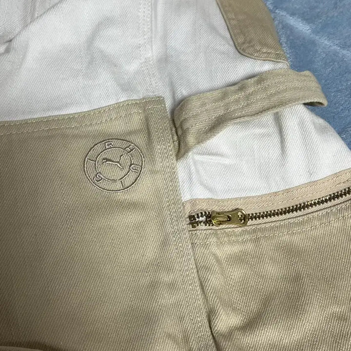 [BUNJANG] PUMA Luigi Double Knee Pants Pristine Beige / [XL] 푸마 루이지 더블니 팬츠 프리스틴 베이지