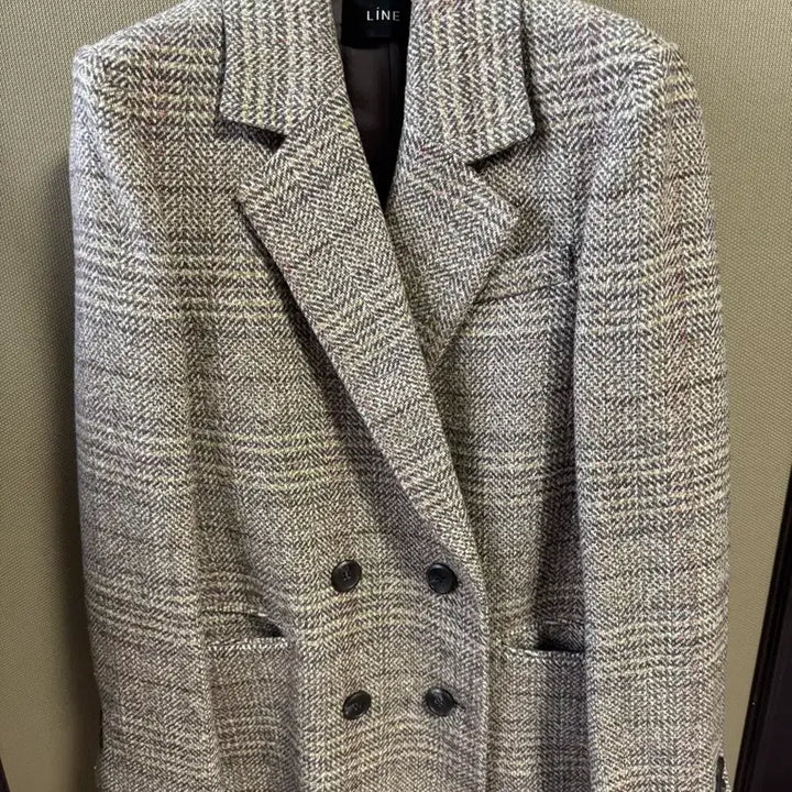 [BUNJANG] LINE Edition Wool Jacket / LINE 라인어디션 모직 자켓 겨울자켓