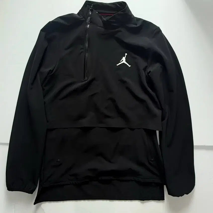 [BUNJANG] Nike Jordan Black Half-Zip Pullover / 조던 블랙 하프집업