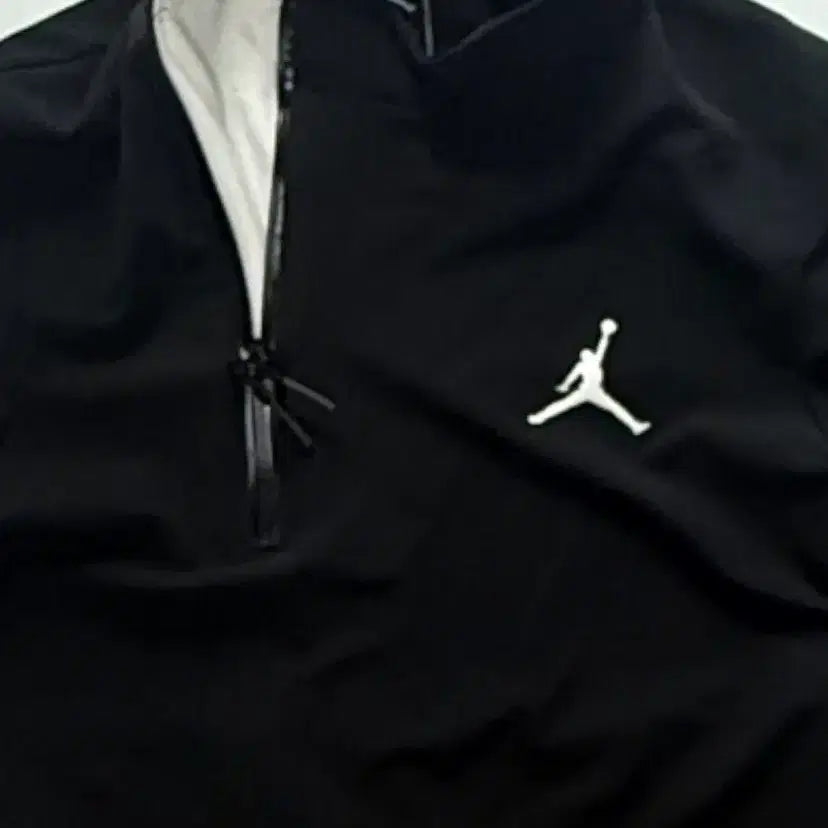 [BUNJANG] Nike Jordan Black Half-Zip Pullover / 조던 블랙 하프집업