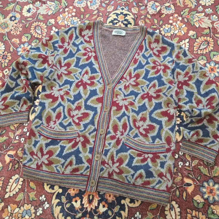 [BUNJANG] Missoni Sport Floral Pattern Cardigan / 미쏘니 스포츠 플라워 가디건 Missoni Sport(44)