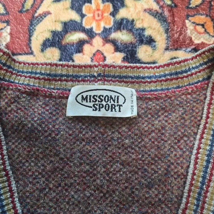 [BUNJANG] Missoni Sport Floral Pattern Cardigan / 미쏘니 스포츠 플라워 가디건 Missoni Sport(44)
