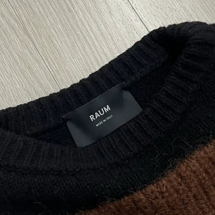 [BUNJANG] Raum Wool Cashmere Alpaca Blend Knit Sweater / [40] 라움 울 캐시미어 알파카 블렌드 니트 스웨터